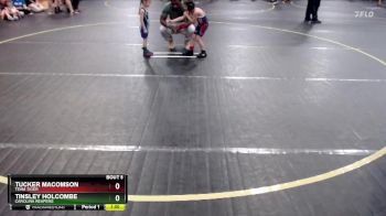 38 lbs Quarterfinal - Tinsley Holcombe, Carolina Reapers vs Tucker Macomson, Team Tiger