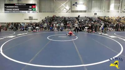 93 lbs Cons. Round 4 - Chase Vicente, Long Beach Gladiators Wrestling vs Jackson Hull, Journeymen Wrestling Club