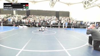 119-I lbs Consi Of 16 #1 - Aj Holmes, All I See Is Gold Academy vs Lucas Lanci, Souderton Middle School
