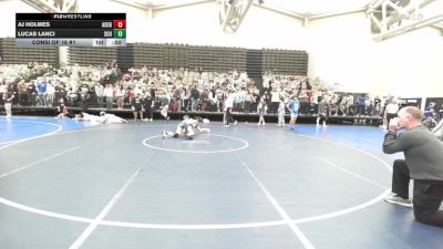 119-I lbs Consi Of 16 #1 - Aj Holmes, All I See Is Gold Academy vs Lucas Lanci, Souderton Middle School