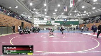 144 lbs Cons. Round 2 - Justin Willard, Patrick Henry vs Jonas Abrams, Rbv