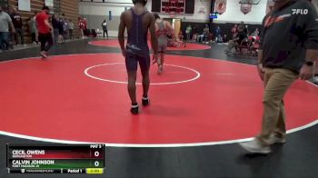 150 lbs Round 4 - Cecil Owens, Burlington vs Calvin Johnson, Fort Madison JV