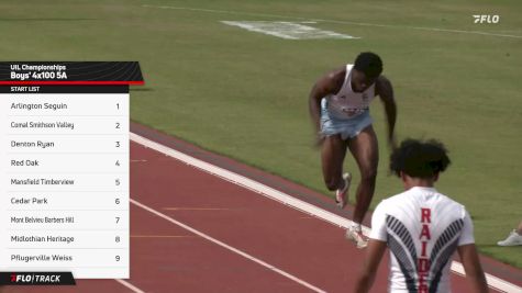 High School Boys' 4x100m Relay 5A, Prelims 1