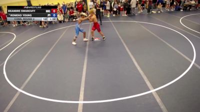 165 lbs Semis - Deandre Swancutt, MN Elite vs Romeko Young, Jack Pine Savage