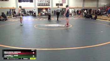 138 lbs Cons. Round 1 - Brausdon Seeman, Cedar Rapids Jefferson vs Campbell Janis, Iowa City, West