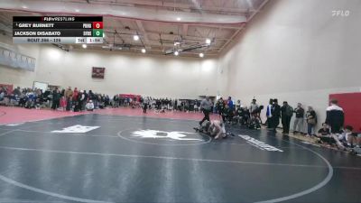 126 lbs Champ. Round 3 - Grey Burnett, Perrysburg vs Jackson DiSabato, Columbus St. Francis DeSales