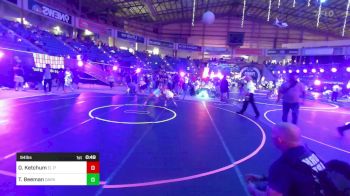 94 lbs 3rd Place - Onesty Ketchum, El Paso Wildcats WC vs Tayah Beeman, Darkhorse WC