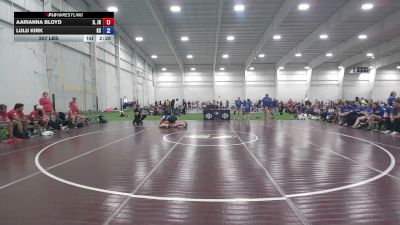 207 lbs Aarianna Bloyd, Illinois vs Lulu Kirk, Kansas