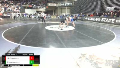 2A 195 lbs Cons. Round 3 - Cota Stover, Ridgefield vs Zakaria Hammou, North Kitsap