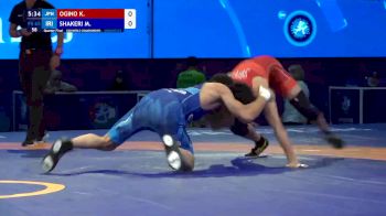 65 kg 1/4 Final - Kaiji Ogino, Japan vs Mohammad Shakeri, Iran