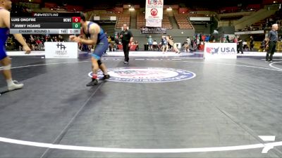 Open Men - 97 lbs Champ. Round 1 - Jimmy Hoang vs Luis Onofre, Mad Cow Wrestling Club