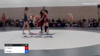 40 kg Semifinal - Erica Pastoriza, AZ vs Jhaile De Guzman, WA