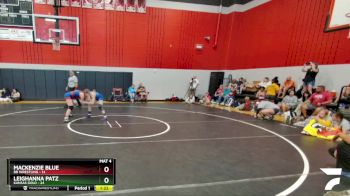 132 lbs Round 3 (6 Team) - Leighanna Patz, Kansas Gold vs Mackenzie Blue, BB Wrestling
