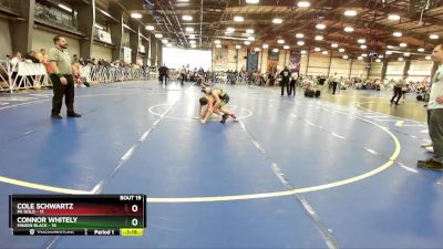 105 lbs Rd# 8- 12:30pm Saturday Final Pool - Cole Schwartz, PA Gold vs Connor Whitely, Minion Black