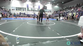 43 lbs Round Of 16 - Benjamin Baxstrom, Warhorse Wrestling Club vs Steven Palermo, Chandler Takedown Club