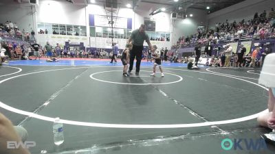 43 lbs Round Of 16 - Benjamin Baxstrom, Warhorse Wrestling Club vs Steven Palermo, Chandler Takedown Club