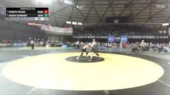 Boys 1B/2B 138 7th Place Match - Jason Gardner, Naselle Jr/Sr vs Joseph Kruse, Okanogan