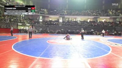 144-3A Champ. Round 1 - Adolfo Bautista-Bautista, Gilmer County vs Tanner Gee, Dawson County