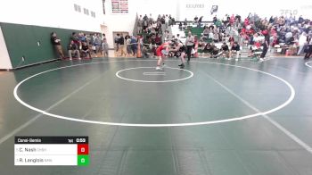 145 lbs Consolation - Connor Nash, Cheshire vs Ryder Langlois, New Milford