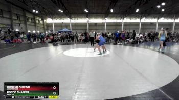 165 lbs Cons. Round 4 - Rocco Shaffer, Vale MS vs Hunter Arthur, West Minico