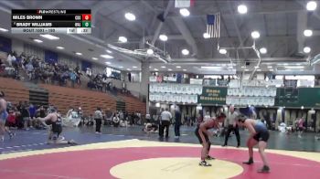 190 lbs Cons. Round 7 - Brady Williams, Walnut vs Miles Brown, Corona Del Sol