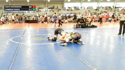 182 lbs Rr Rnd 1 - Dante Richardson, Iron Faith Gold - HSB vs Cameron Fiasco, GT 4238 - HSB