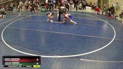 65 lbs Quarterfinal - Livvy Houston, Altamont Longhorns vs Caylix Manion, Legends Of Gold Las Vegas