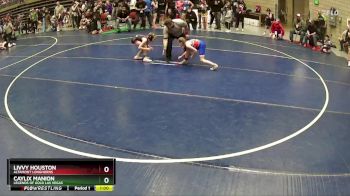 65 lbs Quarterfinal - Livvy Houston, Altamont Longhorns vs Caylix Manion, Legends Of Gold Las Vegas