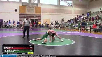 145 lbs Semifinal - George Quintans, Edmonds-Woodway vs Gavin Lang, Anacortes