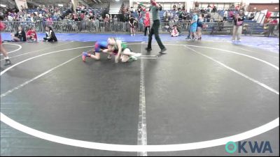 58 lbs Rr Rnd 1 - HENDRIX ELLSBURY, Elk County Wrestling vs Azayla Mitchell, Prime Wrestling