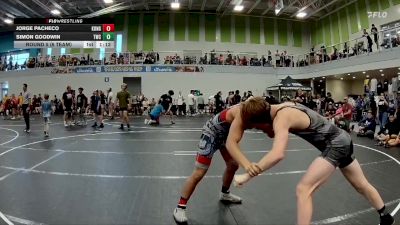 150 lbs Round 5 (6 Team) - Simon Goodwin, Trojan WC vs Jorge Pacheco, KONG HS