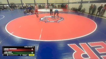 165 lbs Cons. Round 2 - Jair Diaz, Harper College vs Jesse Herrera, Wabash