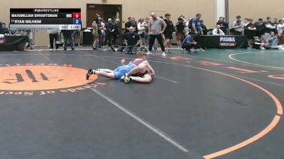 113 lbs Cons. Rd Of 16 - Maximillian Shvartsman, Doughboy Wrestling Club vs Ryan Milheim