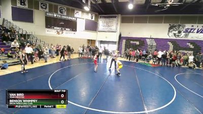 85 lbs Quarterfinal - Van Bird, Team Prestige vs Benson Whimpey, Bruin Wrestling Club