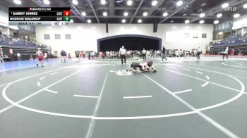 141 lbs Champ. Round 2 - Sammy Shires, Cumberland (Tenn.) vs Hudson Waldrop, Campbell University
