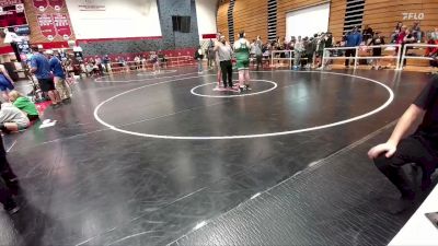 275 lbs 1st Place Match - Kantyn Smith, Lincoln Middle School vs Eliah Duran, Wyoming Indian Middle School