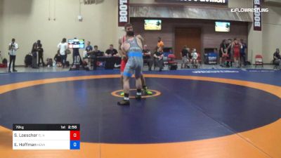 78 kg Round 2 - Scott Loescher, El Nino Training Center vs Eric Hoffman, NOVA Wrestling Club