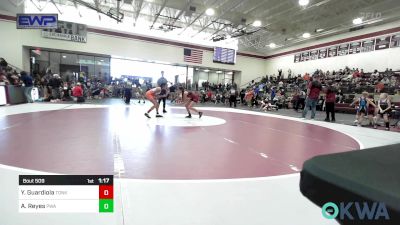 91 lbs Rr Rnd 1 - Yesenia Guardiola, Tonkawa Takedown Club vs Alana Reyes, Perry Wrestling Academy