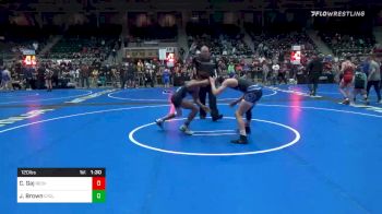 120 lbs Final - Collin Gaj, Redhawk vs Jeremiah Brown, Cyclone
