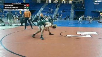 165 lbs 5th Place Match - Billy Tyler, Brentsville vs Morgan Schwarz, St Joseph Metuchen