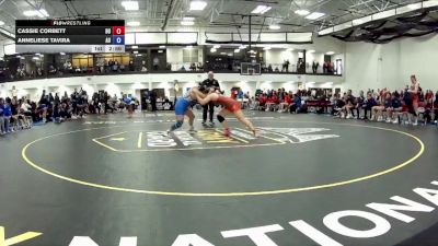 180 lbs Round 1 (16 Team) - Anneliese Tavira, Aurora vs Cassie Corbett, Brock University