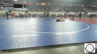 118 lbs Round Of 32 - Brooks Wood, Tuttle vs Caleb Barlow, Broken Arrow