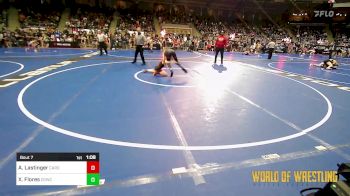 92 lbs Round Of 64 - Anson Lastinger, Cardinal Wrestling Club vs Xavier Flores, Center Grove Wrestling Club