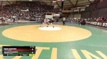 4 lbs Champ. Round 1 - Braedyn Kuntz, Central Valley vs Sean Sanchez, Lake Stevens