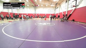 184 lbs Cons. Round 4 - Kipp Tyler, Bakersfield College vs Kevin Casillas, Unattached