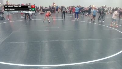 73 lbs Round 2 (6 Team) - Wiley Derby, Backyard Brawlers vs Talmadge Dawkins, Treehouse WA