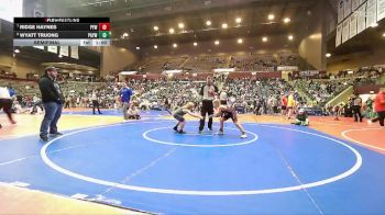 90 lbs Semifinal - Wyatt Truong, Pottsville Apache Youth Wrestling vs Ridge Haynes, Panther Youth Wrestling-CPR