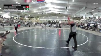 144 lbs Quarterfinals (8 Team) - Trapper Lippincott, Nolensville High School vs Derek Winseman, Dobyns Bennett High School
