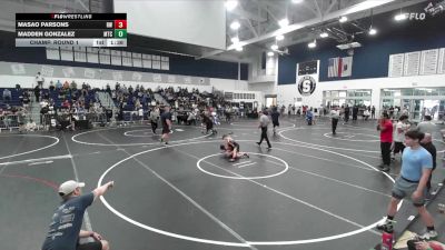 106 lbs Champ. Round 1 - Masao Parsons, Reign WC vs Madden Gonzalez, Mantanona Training Center