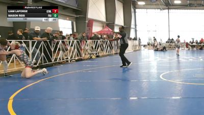 100 lbs Round 5 - 4:00pm Saturday - Mason Reis, PA Gold vs Liam Laforge, CTWHALE